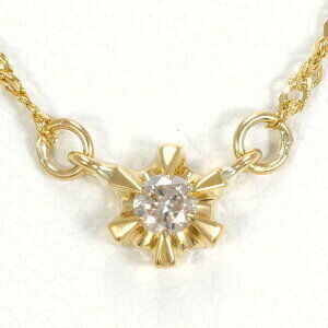 Yellow Gold Necklace Diamonds